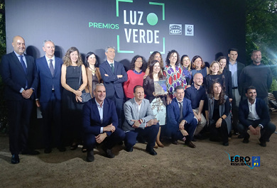 Equipo de la Estrategia Ebro Resilience en el acto de entrega de premios