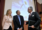 Guillermina Yanguas, Antonio Vercher y Miguel Giménez de Córdoba.