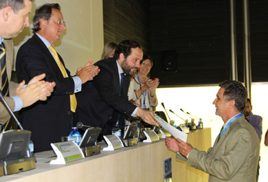 Entrega del diploma