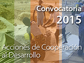 Elección de Acciones de Cooperación al Desarrollo 2015