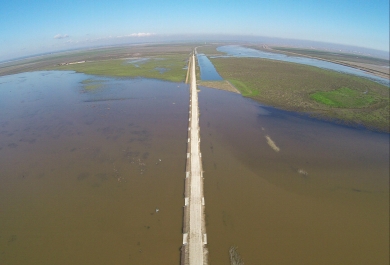 Lugar donde se están realizanod las obras