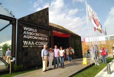Integrantes de la Delegación del Grupo Tragsa que ha participado en el Congreso Mundial de Ingenieros Agrónomos