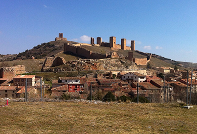 Vistas al Castillo de Molina