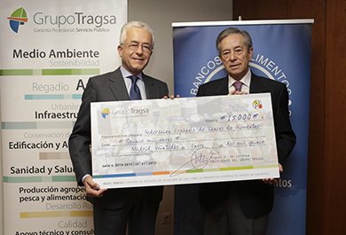 Entrega del cheque