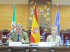 José Luis Ruiz y Ana María Tárrago durante su exposición.