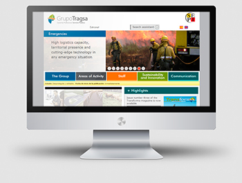 Nueva página web del Grupo Tragsa en Inglés
