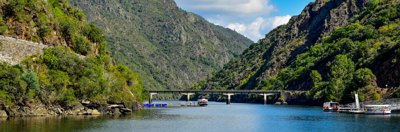 Rutas fluviales en la Ribeira Sacra 