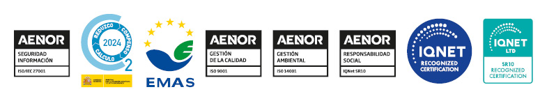 Certificados y sellos de calidad 