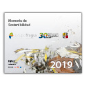 Cuadríptico Resumen Memoria de Sostenibilidad 2019 Grupo Tragsa