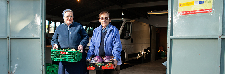 Donación de alimentos